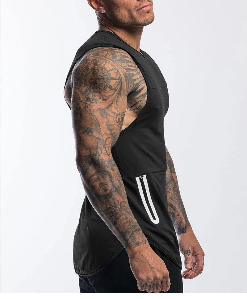 High Quality Gym Bodybuilding Clothing Wholesale Men Sport Wear Apparel Tank Top