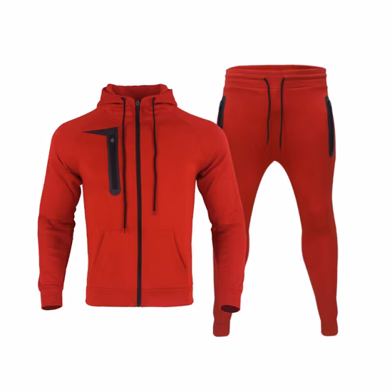 Commerce de gros personnalisé 100 % coton polaire jogging survêtement survêtement unisexe hommes sweats à capuche survêtement survêtement pantalons de survêtement ensemble à capuche survêtements unis avec logo